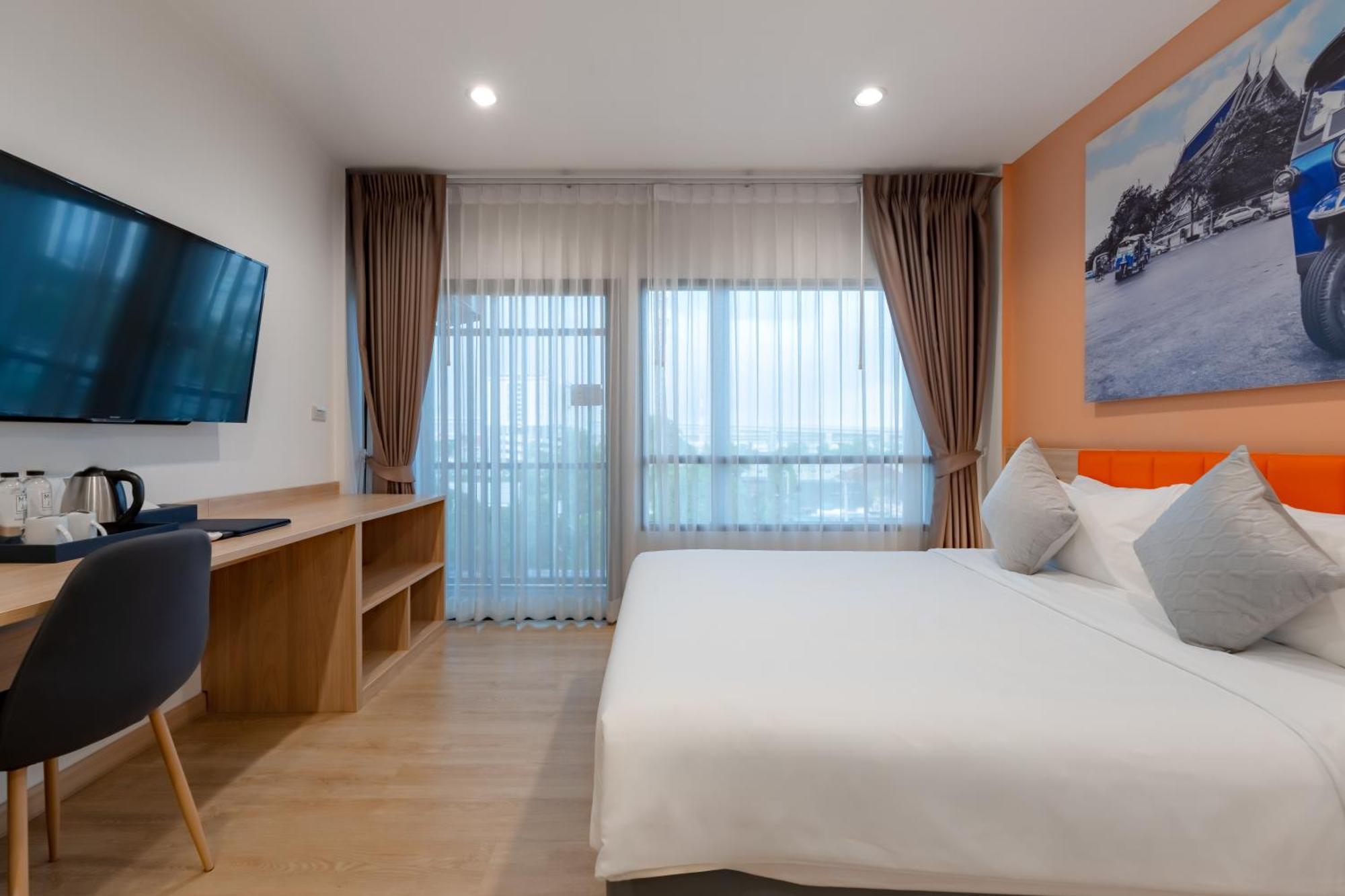 Moji Don Mueang Airport Hotel - Бангкок Экстерьер фото