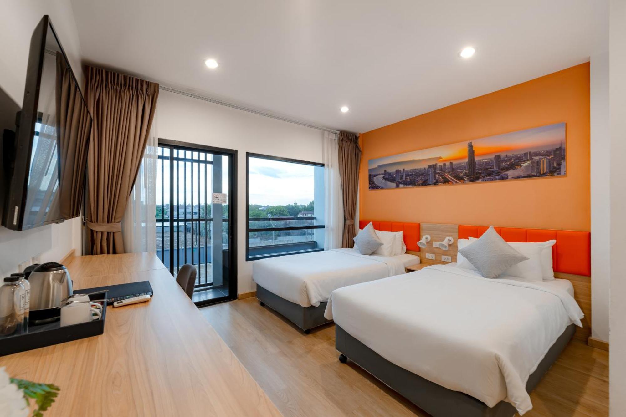 Moji Don Mueang Airport Hotel - Бангкок Экстерьер фото